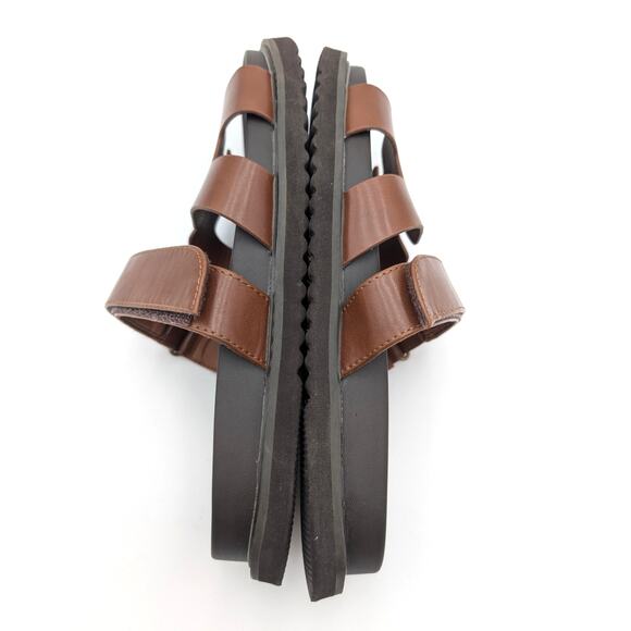 Steve Madden Maiven Casual Slide Sandal Open Toe Men's Brown Size US10M EU43 - Picture 10 of 12